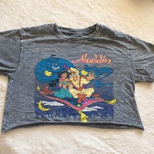 Vintage Aladdin crop top